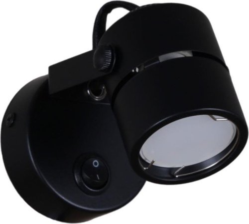 Спот 16020-9.5-001CT MR16 BK