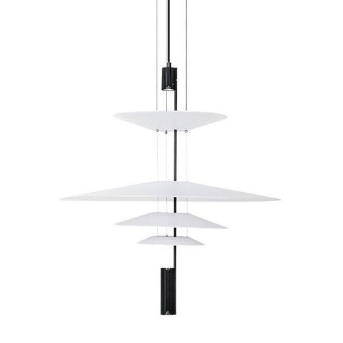 9221P/4 black/white Светильник подвесной Delight Collection 9221P 9221P/4 black/white