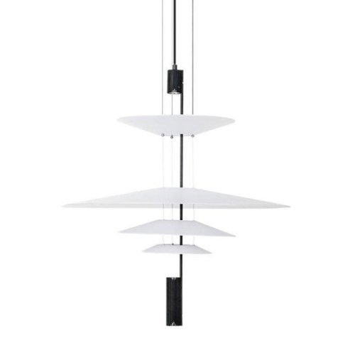 9221P/4(L) black/white Светильник подвесной Delight Collection 9221P 9221P/4(L) black/white