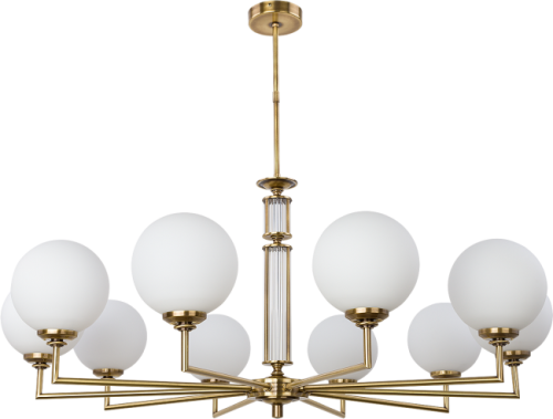 Люстра на штанге Kutek Artu Glass ART-ZW-10(P) G