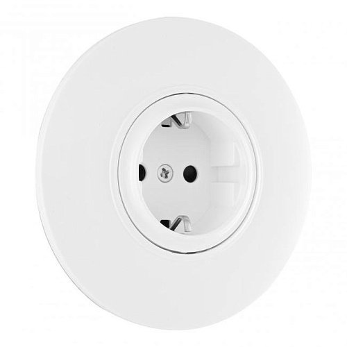 SET08-1-40-1 white Розетка Arte Milano Set08-1 SET08-1-40-1 white