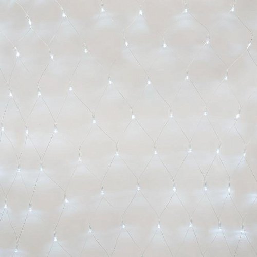 ULD-N1515-96/STK WHITE IP44 Сетка светодиодная со статическим свечением, 1,5х1,5м Uniel ULD-N1515-96/STK WHITE IP44