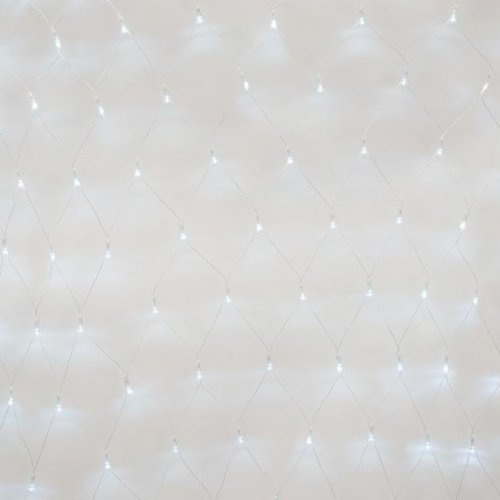 Сетка светодиодная со статическим свечением, 1,5х1,5м Uniel ULD-N1515-96/STK WHITE IP44