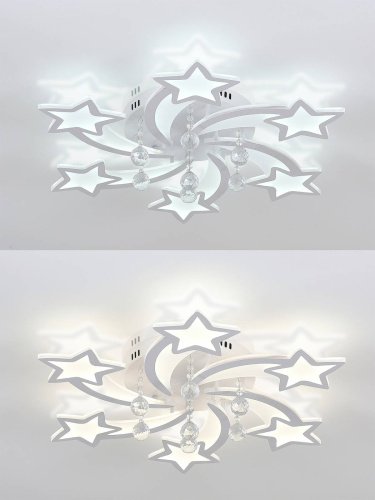 Потолочная люстра Natali Kovaltseva Star LED LAMPS 81239