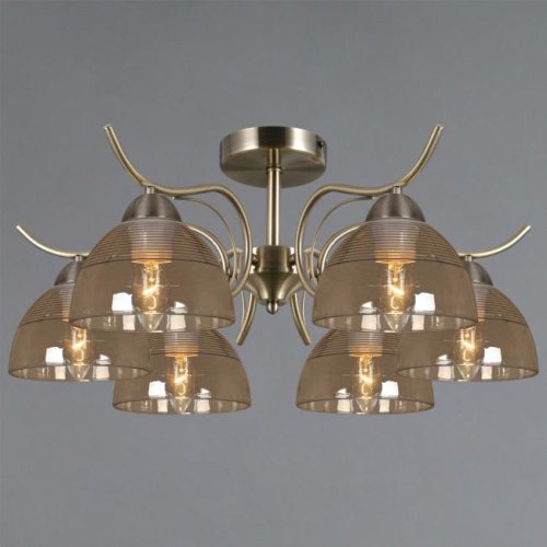 Потолочная люстра ILLUMICO IL0733-6CSQ-25 AB AREZZO