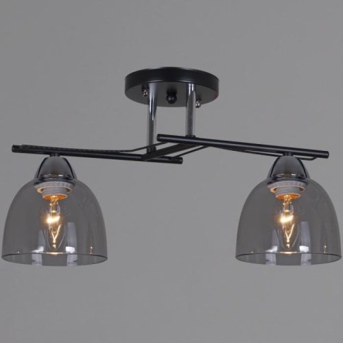 Потолочная люстра 06098-0.3-02 BK+CR