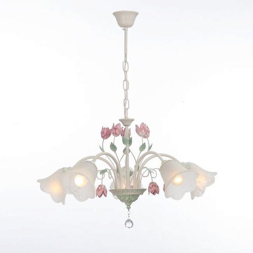 Люстра подвесная с цветочками V1739 V1739-0/5 Vitaluce