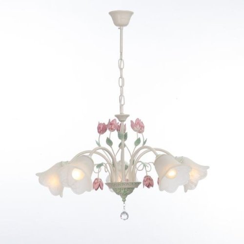Люстра подвесная с цветочками V1739 V1739-0/5 Vitaluce