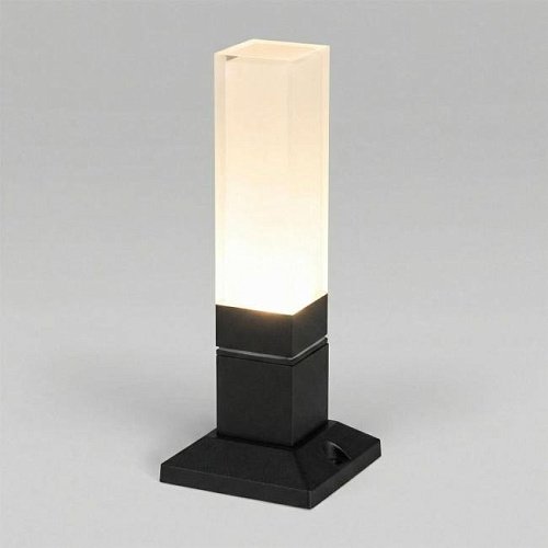 1536 TECHNO LED 3000K чёрный Наземный фонарь Techno Elektrostandard 1536 TECHNO LED 3000K чёрный