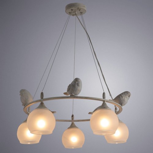 A2150SP-5WG Подвесная люстра Arte Lamp Gemelli A2150SP-5WG