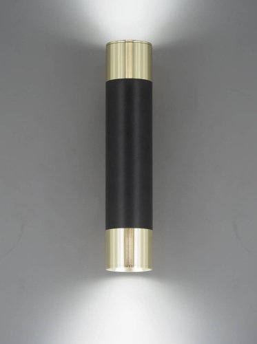 Настенный светильник Lumina Deco LDW 1101-2 BK+GD