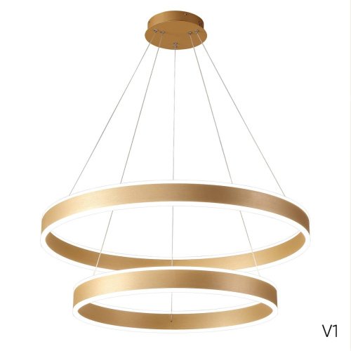 MUCHOS SP123W LED GOLD Подвесная люстра Crystal Lux Muchos MUCHOS SP123W LED GOLD