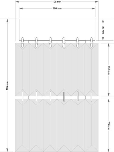Светильник потолочный Kutek Ellini ELL-OCZ-1(N)105/II
