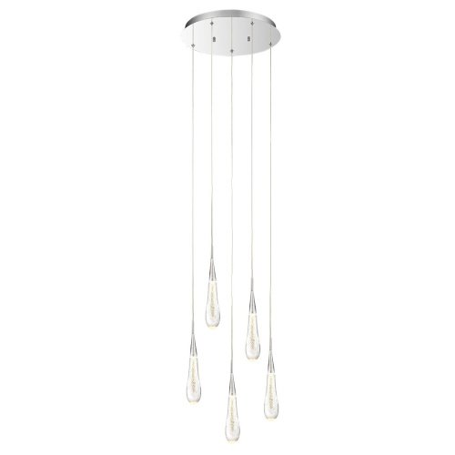 Подвесной светильник Pour Delight Collection DD20591-5 chrome