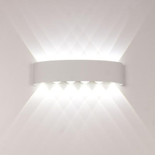 AM307-12X1W WH 4000K Уличный настенный светильник AM Group Am307 AM307-12X1W WH 4000K