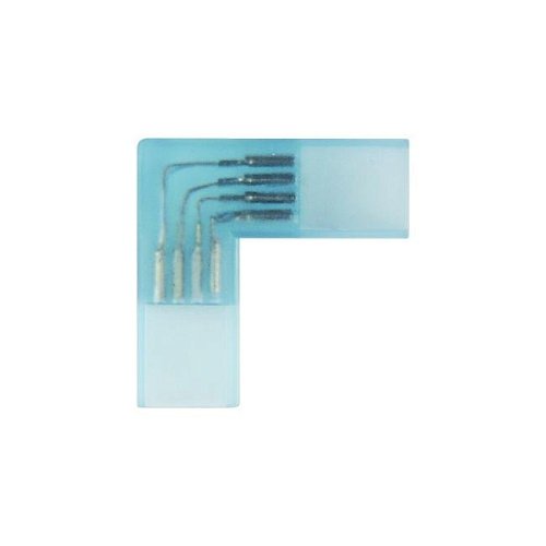 UTC-K-24/B67-RGB CLEAR 005 POLYBAG Соединитель контактный L-образный для светодиодных лент 220В 5050 RGB Uniel UTC-K-24/B67-RGB CLEAR 005 POLYBAG