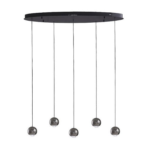 Светильник подвесной Lumien Hall Danay LH8027/5P-BK-PBK