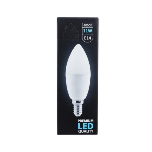 LE-C35-11W-4000K-E14 Светодиодная лампа LEON LE-C35-11W-4000K-E14