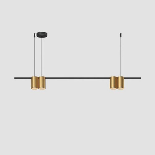 Светильник подвесной Denkirs Orbit DK4061-BK+SG
