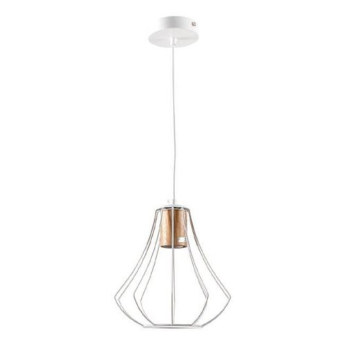 MD.9052-1-P-WH+WOOD Светильник подвесной IMEX MD.9052-1-P-WH+WOOD