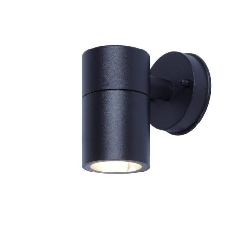 UUL-S21С-35W/GU10 IP65 BLACK Уличный настенный светильник Uniel Настенные uul-a01s UUL-S21С-35W/GU10 IP65 BLACK