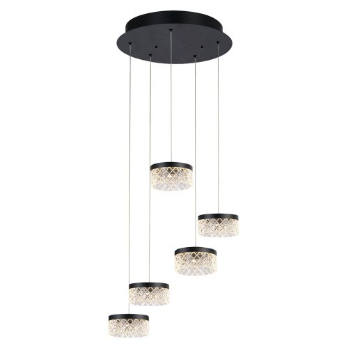 MD21020075-5A matt black Светильник подвесной Delight Collection Diamond cut MD21020075-5A matt black