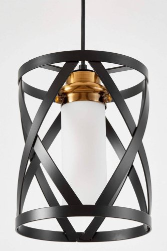 Светильник подвесной Lumina Deco Astila LDP 1242-1 BK+MD