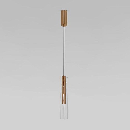 Светильник подвесной Eurosvet Swan 50254/1 LED латунь