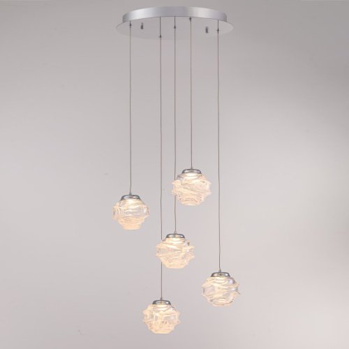 MD25030003-5A chrome/clear Светильник подвесной Delight Collection MD25030003 MD25030003-5A chrome/clear