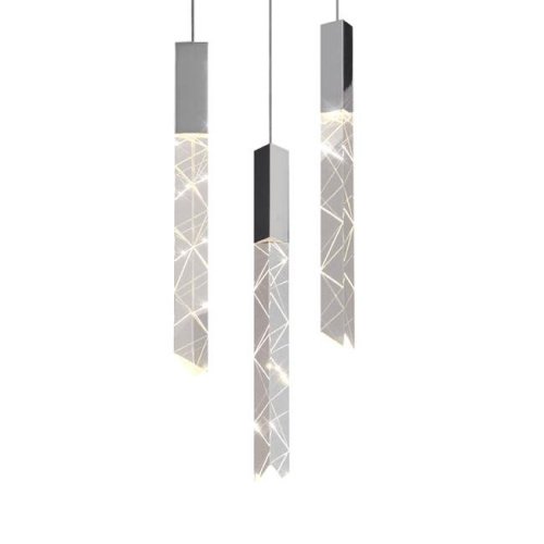 OM8201013-3 chrome Светильник подвесной Delight Collection Trinity OM8201013-3 chrome