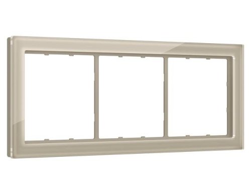 SF350323 SF350323 Рамка SIGMA Briz (Кашемир Стекло закаленное натуральное) 3-ая