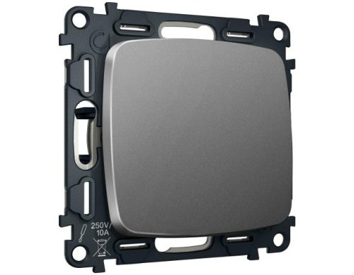 MO651050 MO651050 Комплект механизма 1-кл выключателя с самовозвратом OMEGA Антрацит серый QUANT (OP6510, VM113)