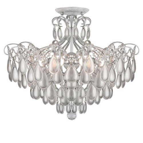 MONICA PL4 SILVER Потолочная люстра AM Group Monica MONICA PL4 SILVER