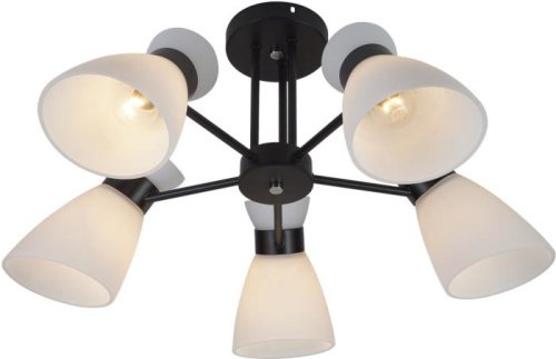 Потолочная люстра 01416-0.3-05 BK+CR