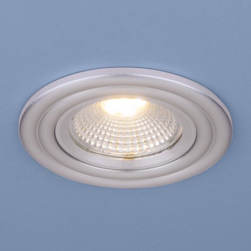 Встраиваемый светильник Elektrostandard 9902 9902 LED 3W COB SL серебро