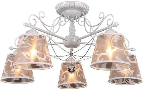 Потолочная люстра Natali Kovaltseva Tenderly TENDERLY 75060/5C WHITE