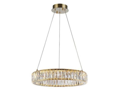 Подвесная люстра Newport Crystal 8240N/40 gold