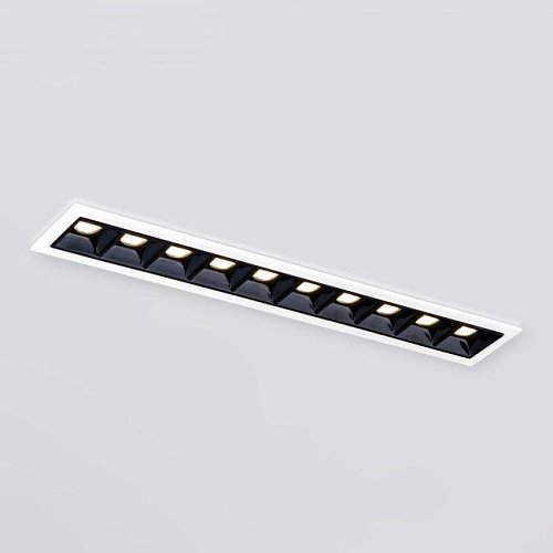 9922 LED 20W 4200K белый/черный Встраиваемый светильник Elektrostandard 9921 & 9922 & 9923 LED 9922 LED 20W 4200K белый/черный