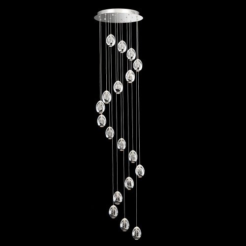Люстра каскадная Delight Collection Terrene MD13003023-18A chrome