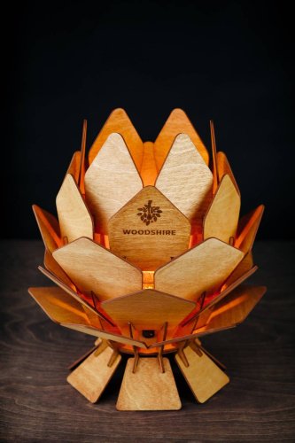 Настольная лампа Woodshire Шишка 2535vi/1