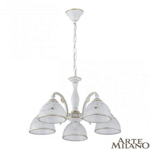 349737/5 WT+G Подвесная люстра Arte Milano Am349737 349737/5 WT+G