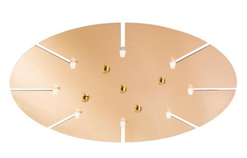 0990/034 Crystal Lux Потолочная база D600-8 BRASS