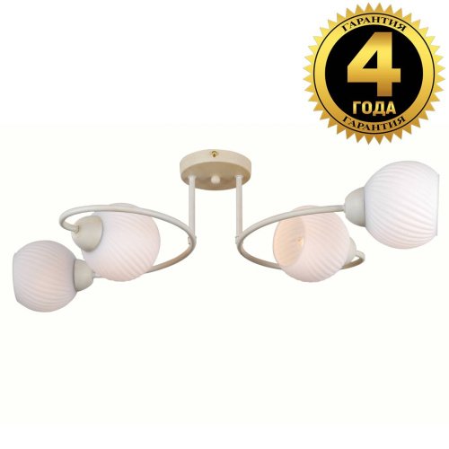 Потолочная люстра Natali Kovaltseva 81400 81400/4C BEIGE GOLD