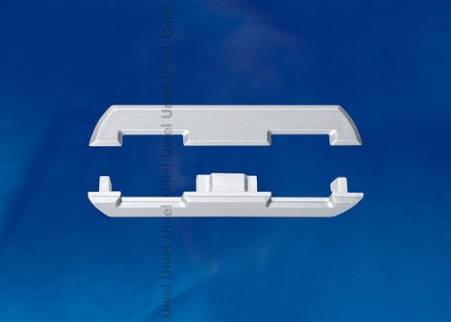 Набор аксессуаров для алюминиевого профиля Uniel UFE-N08 SILVER B POLYBAG