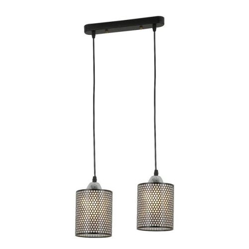 MD.6146-2-P BK+CH Светильник подвесной IMEX MD.6146-2-P BK+CH