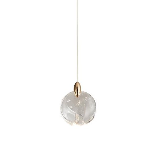 Светильник подвесной Delight Collection OD2440 OD2440-1 gold/clear