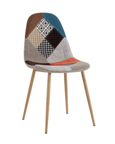 OS-001P-V patchwork DUAL Обеденный стул Stool Group OS-001P-V patchwork DUAL
