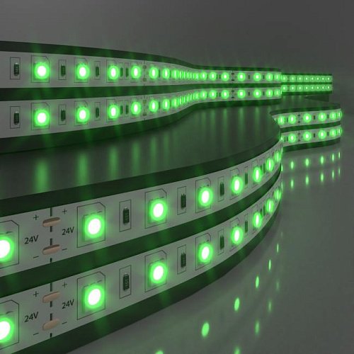Лента светодиодная 60Led 14,4W IP20 зелёный (5050 24V 60Led 14,4W IP20) LED лента Elektrostandard 24V 14,4W IP20 Лента светодиодная 60Led 14,4W IP20 зелёный (5050 24V 60Led 14,4W IP20) a052971