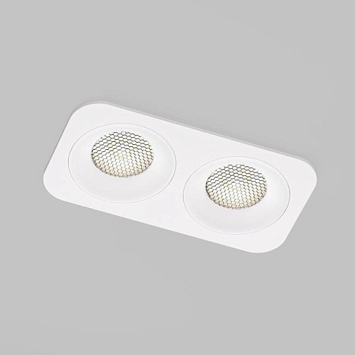 15277/LED 20W 4000K белый IP44 Встраиваемый светильник Elektrostandard Tetro 15277/LED 20W 4000K белый IP44