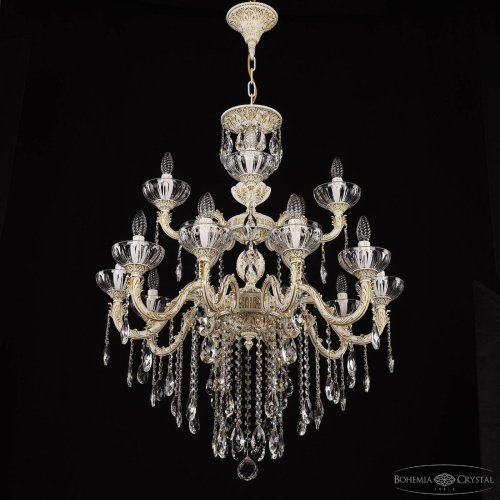 Подвесная люстра Bohemia AL7901 AL79101/10+5/250/2D B WMG P Clear/M-1H